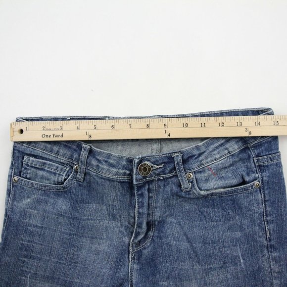 Vigoss Womens Slim Skinny Jeans Light Wash Denim Low Rise Size 7 - Picture 4 of 8